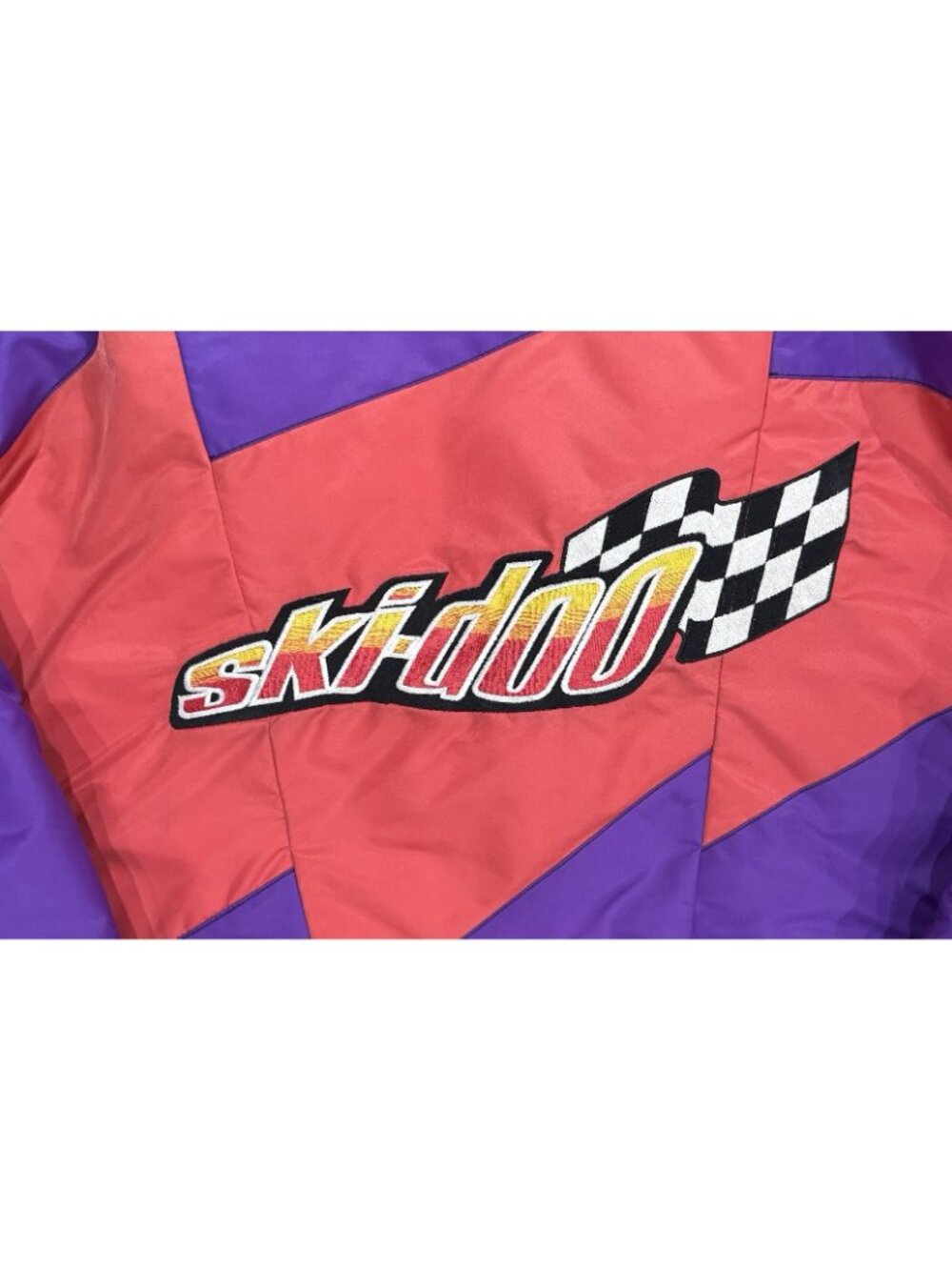 Vtg Ski-Doo Bombardier Jacket Mens Size Xtra Large Snowmobile XL Shark tooth - Picture 15 of 16